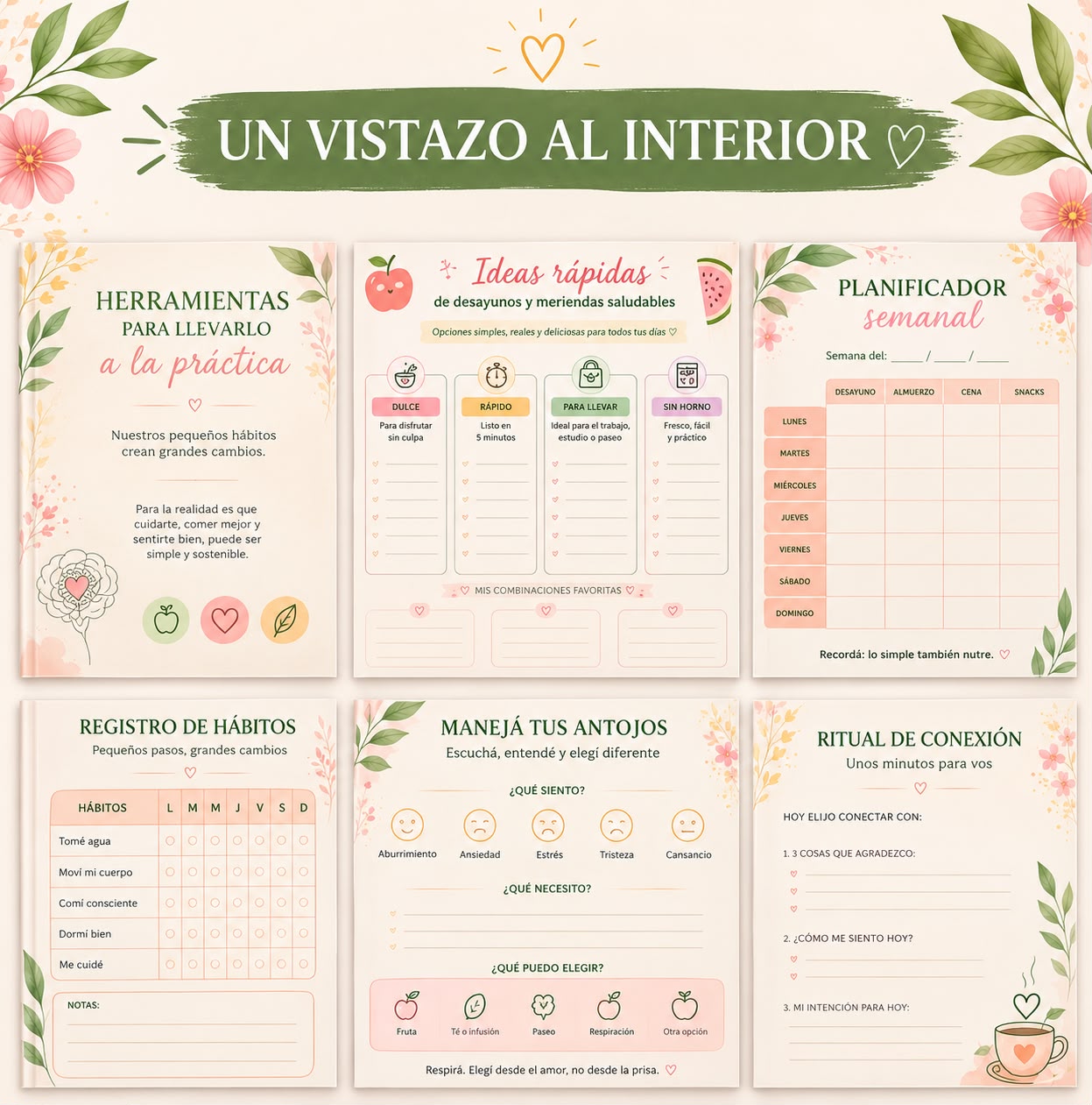 HABITOS QUE NUTREN tu guía para sostener una alimentación saludable